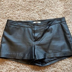 Leather Shorts